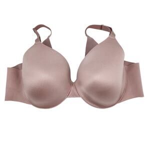 Soma Pink Vanishing Back Full Coverage Underwire Smooth Cups Bra Size 42C